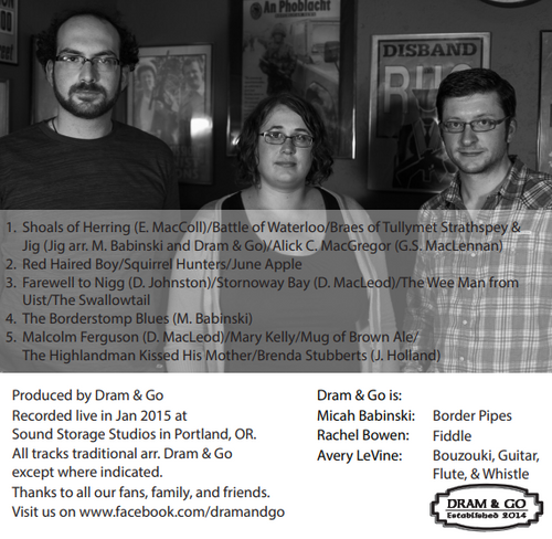 Dram & Go - Self Titled CD